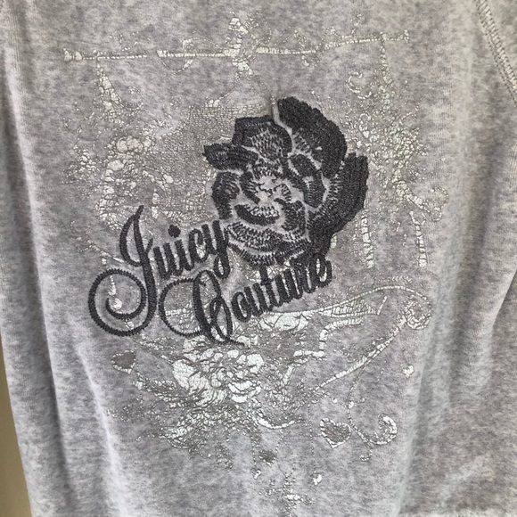 Juicy couture grey sweater - Picture 4 of 4